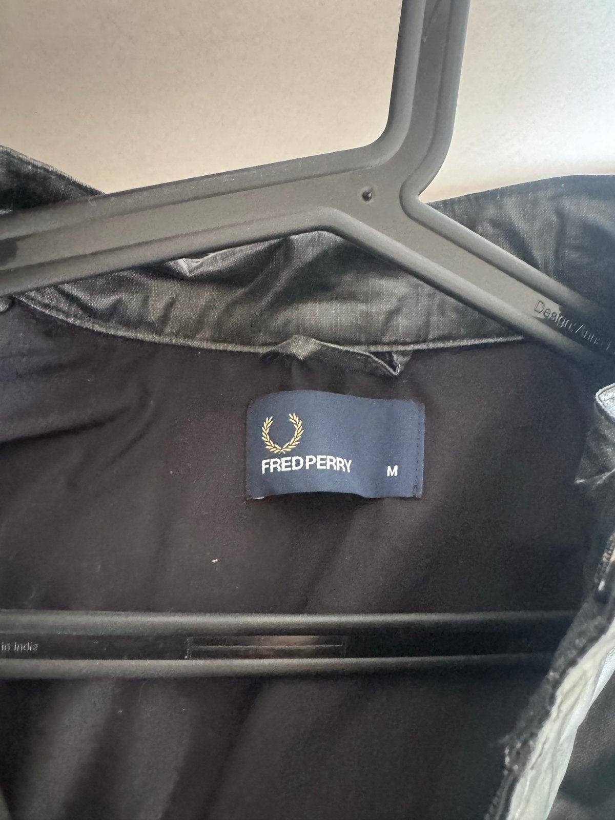 Fred Perry jas maat M, Ophalen of Verzenden, Zo goed als nieuw, Maat 48/50 (M), Zwart