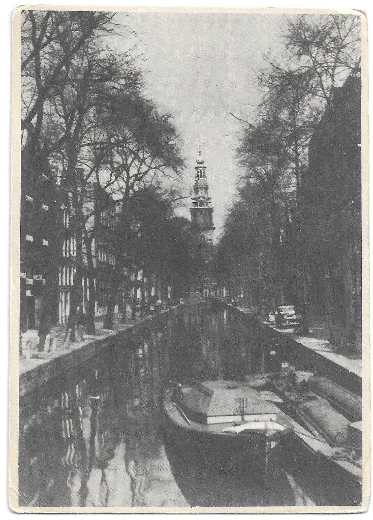 AK Amsterdam - Groenburgwal., Verzamelen, Verzenden, 1960 tot 1980, Ongelopen, Noord-Holland
