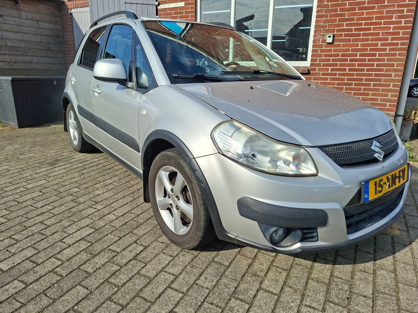 Suzuki SX4 1.6 2007 Grijs, Voorwielaandrijving, 4 cilinders, 49 €/maand, Origineel Nederlands