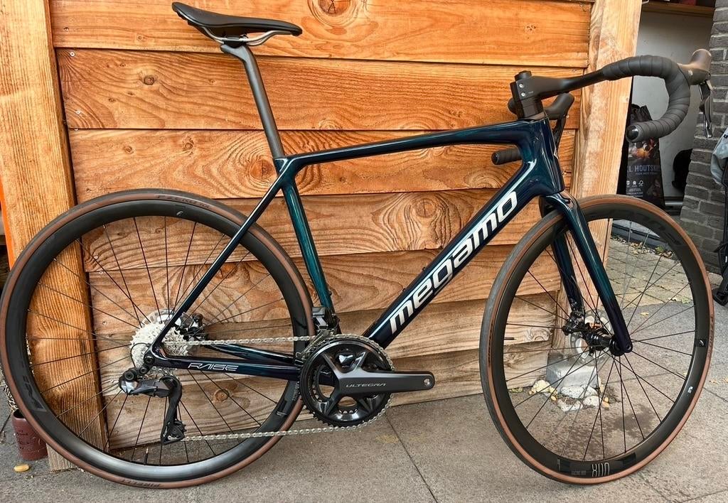 Megamo Raise 05 Ultegra DI2 - Alpha Green - Maat L, Fietsen en Brommers, 28 inch, Carbon, Heren, Nieuw