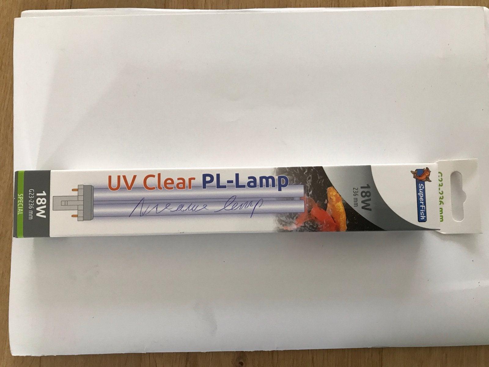 UV clear pl lamp, Ophalen of Verzenden, Zo goed als nieuw, Verlichting of Verwarming, Superfish
