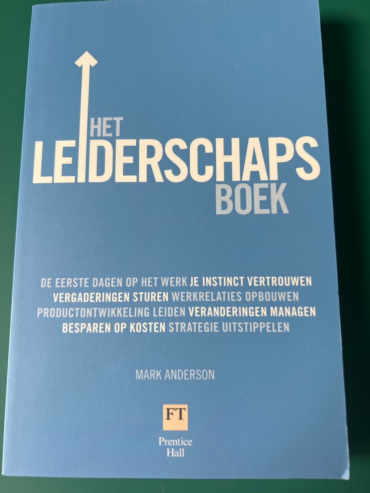 Het Leiderschapsboek - Mark Anderson, Ophalen of Verzenden, Zo goed als nieuw