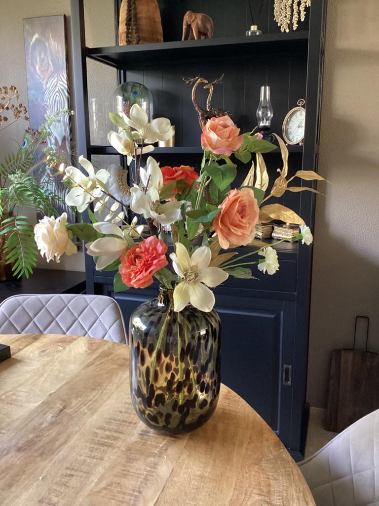 Boeket Los Lief van Zijden bloemen Zijde bloem, Ophalen of Verzenden, Boeket, Overige merken, Meerkleurig