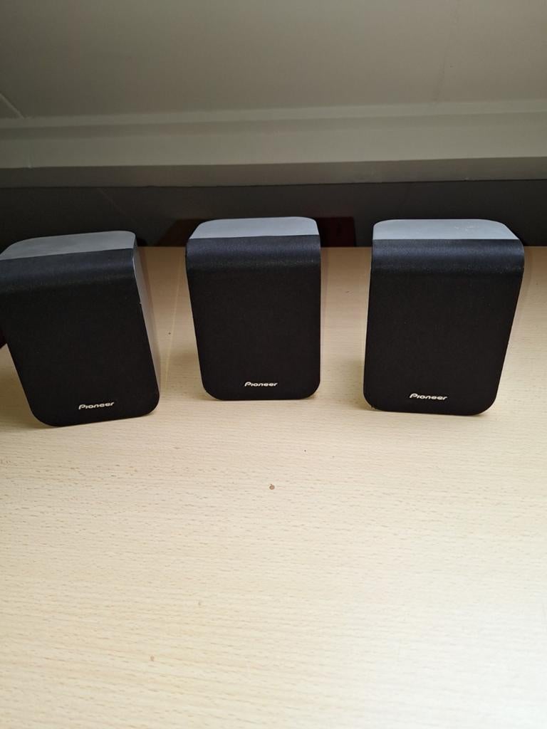 Pioneer S-ST404 Surround Speakers (3 stuks), Overige merken, Gebruikt, Ophalen of Verzenden, 60 tot 120 watt