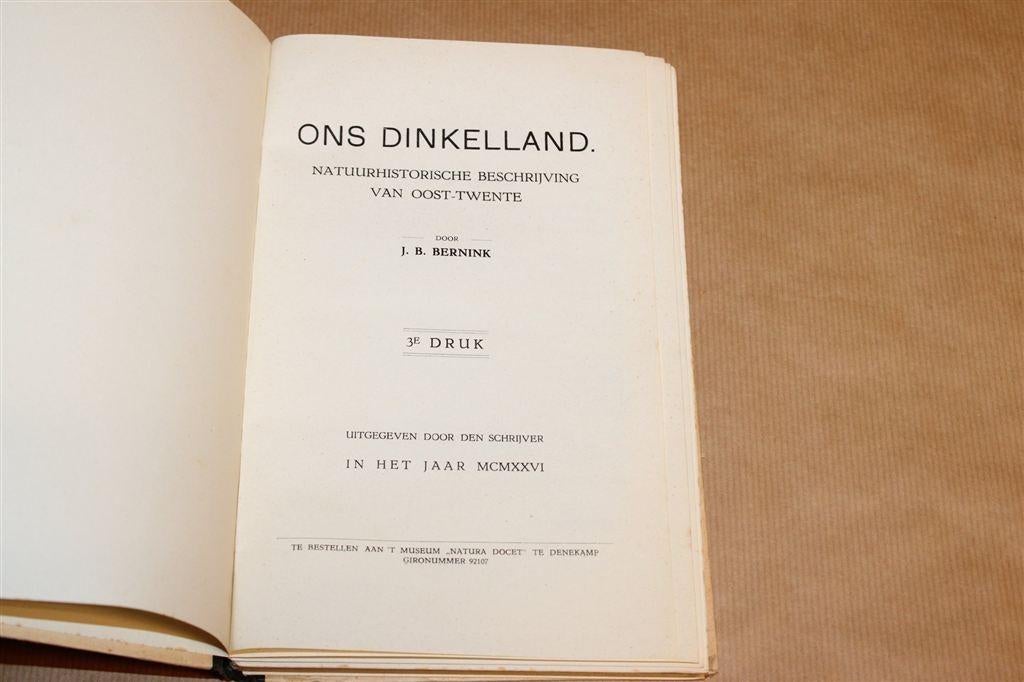 Ons Dinkelland — J.B. Bernink [Oost-Twente - 1926], Ophalen of Verzenden, Gelezen