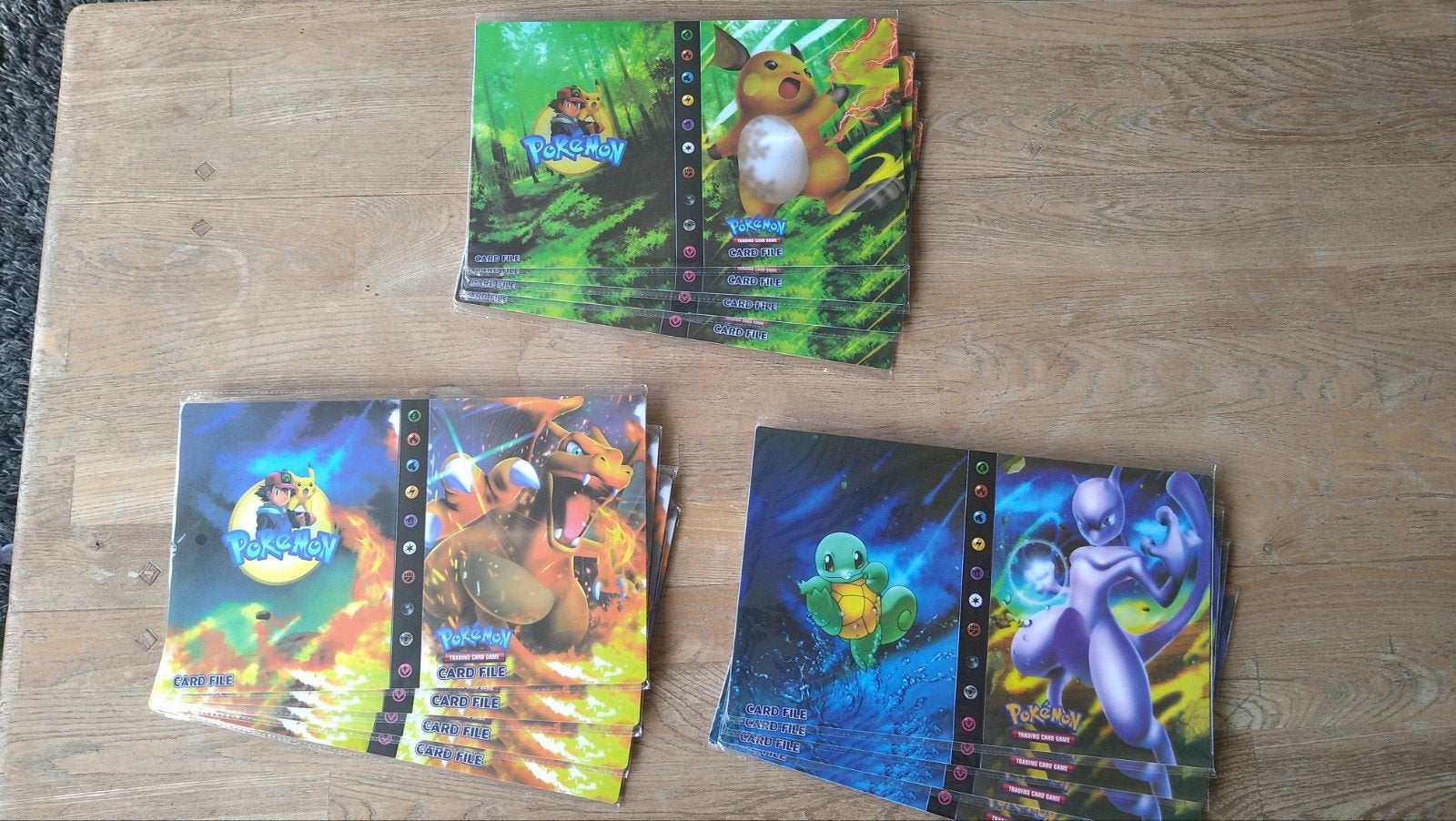erzamelmap Pokémon pokemonkaarten Charizard Pikachu raichu, Ophalen of Verzenden, Nieuw