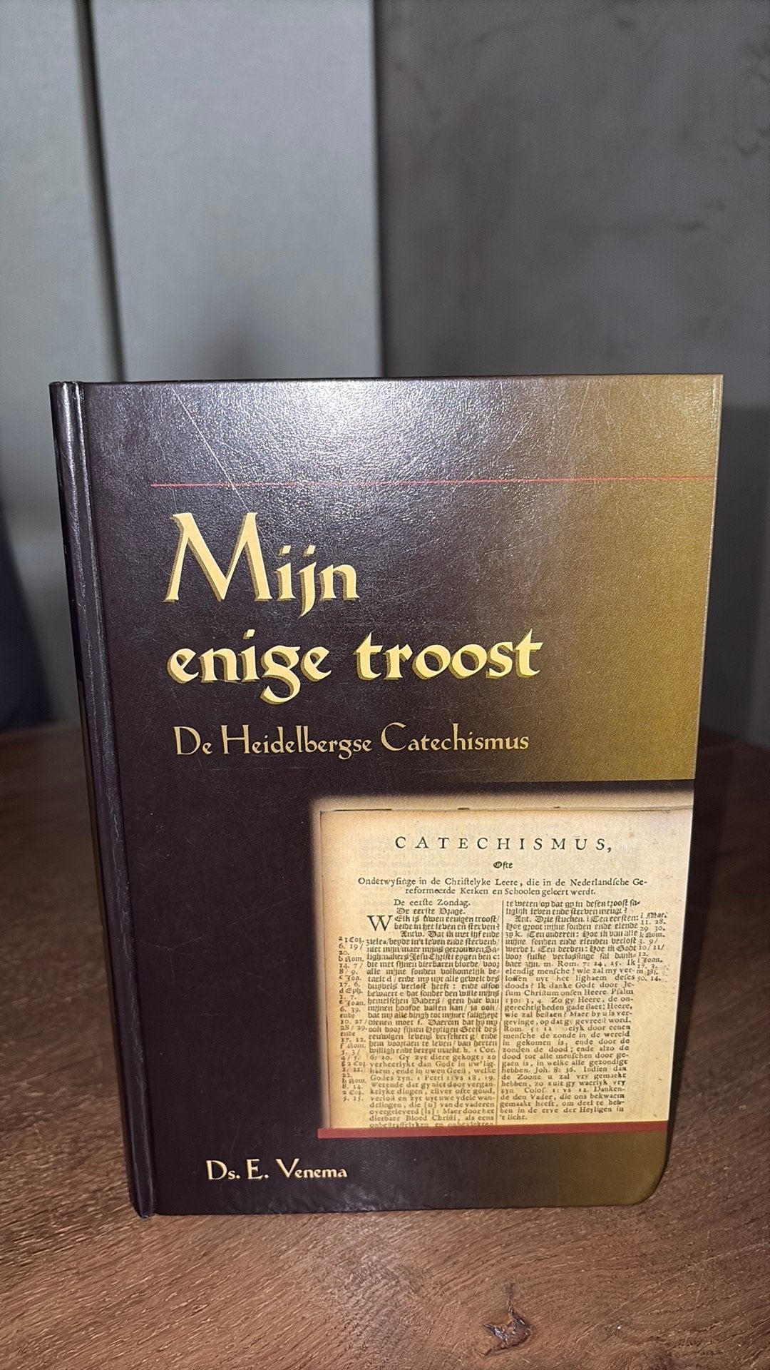 Ds E Venema - Mijn enige troost, Boeken, Ophalen of Verzenden, Gelezen, E. Venema