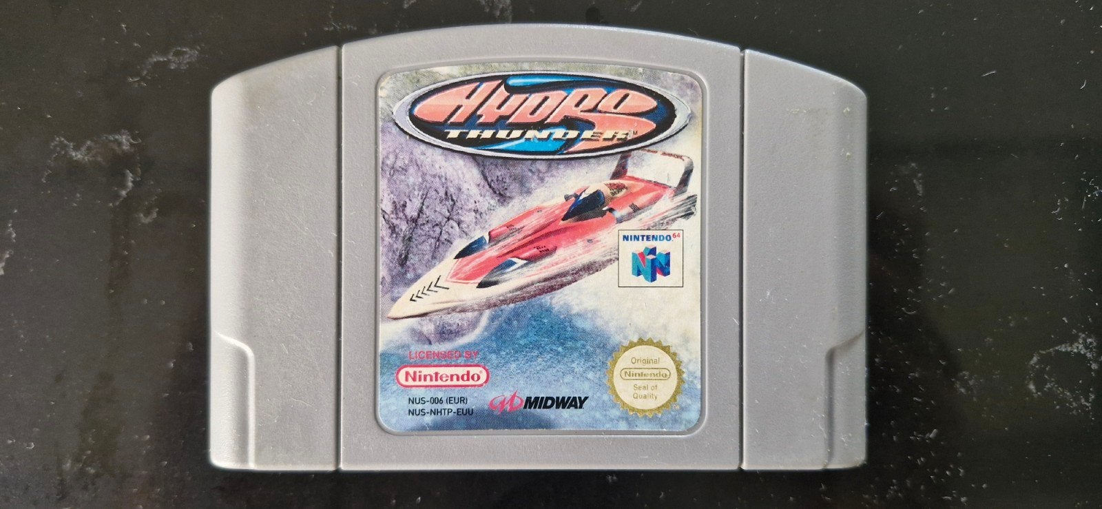 Hydro Thunder N64 Game Cartridge - Raceboot Actie!, Gebruikt, 1 speler, Racen en Vliegen, Eén computer