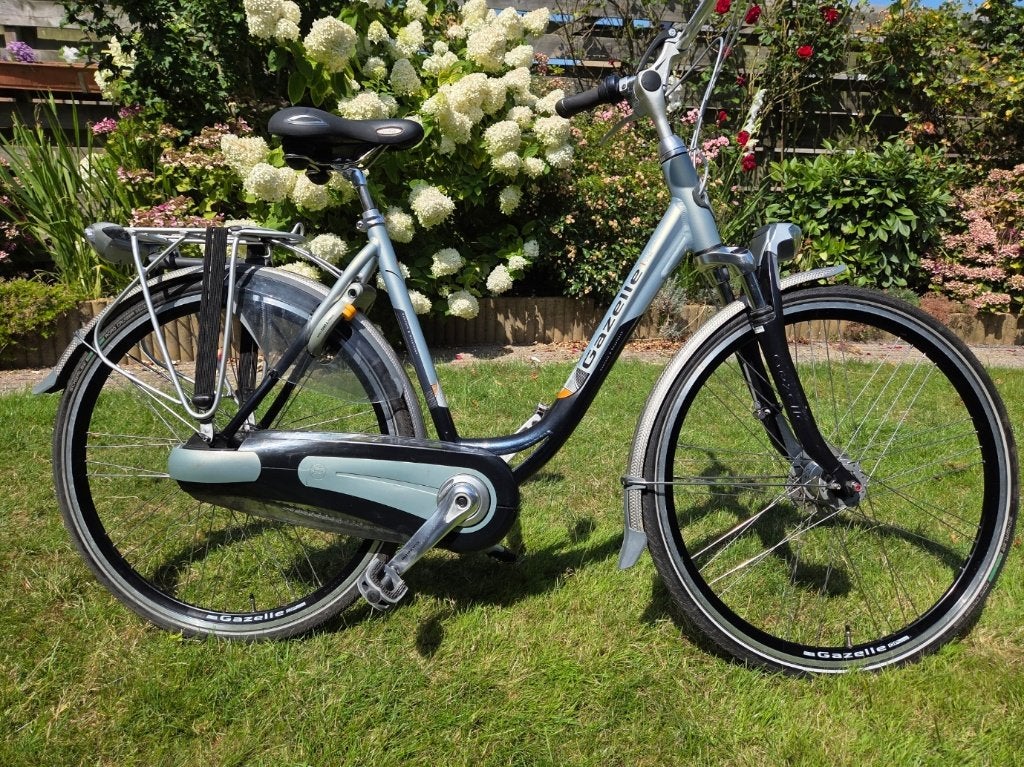Gazelle Orange extra, damesfiets 28 inch 7 versnellingen, Ophalen, Versnellingen, Zo goed als nieuw, 50 tot 53 cm