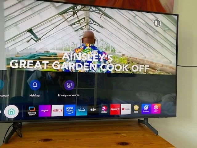 Samsung Smart TV QES50q67 - Zo goed als nieuw, Audio, Tv en Foto, Televisies, Ophalen, QLED, 50 Hz, Zo goed als nieuw