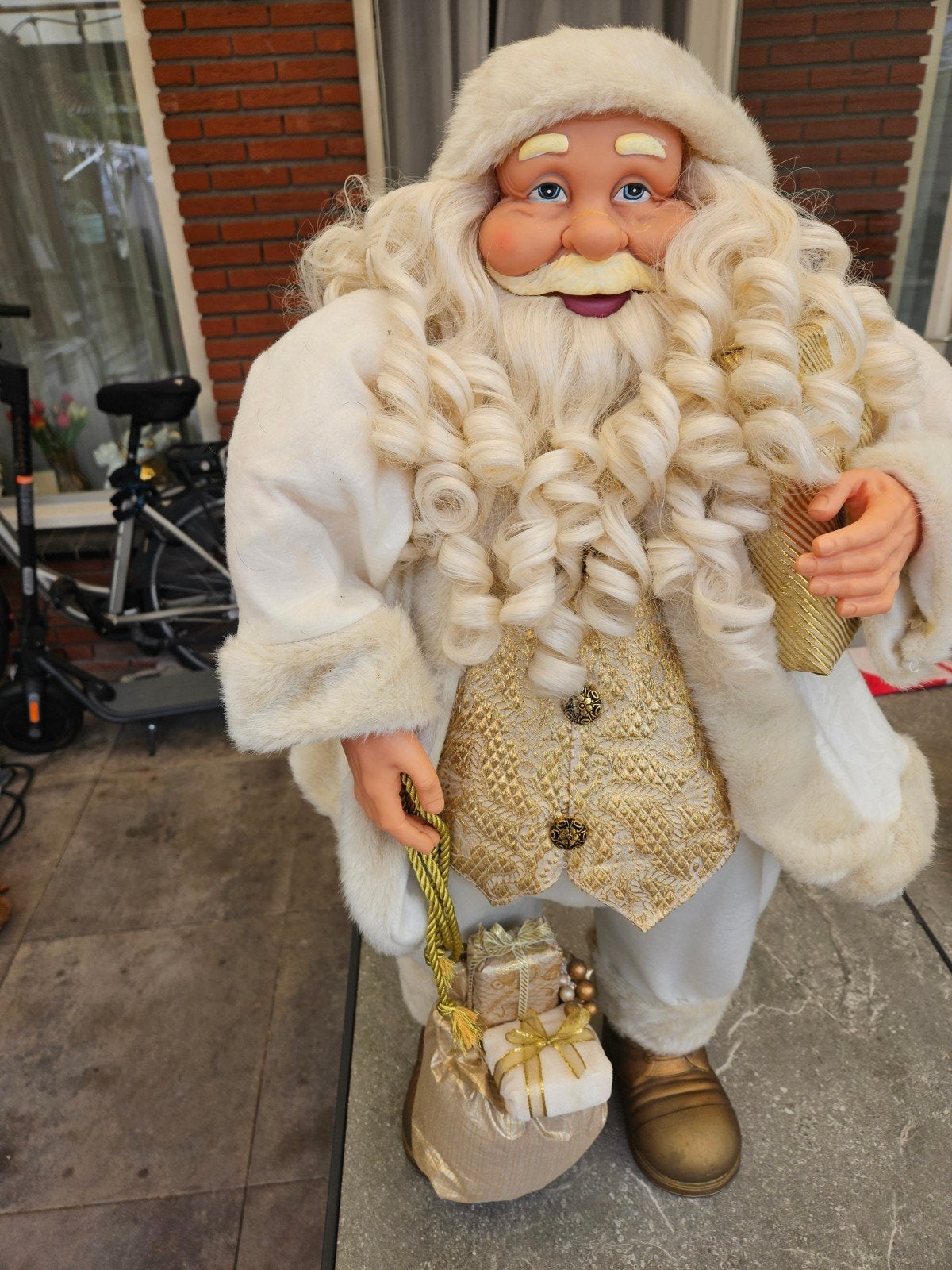 grote kerstman, Ophalen of Verzenden, Gebruikt