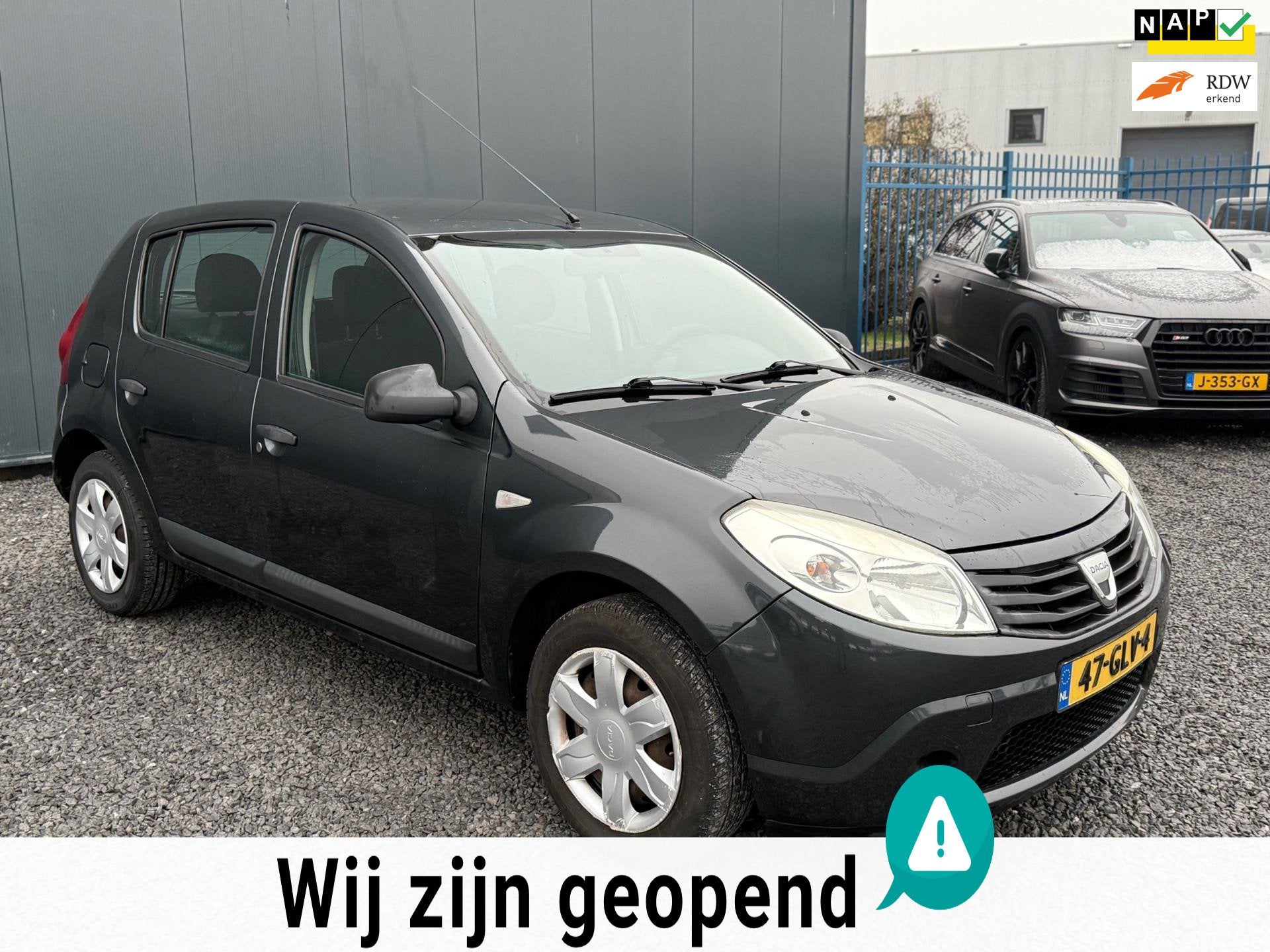 Dacia Sandero 1.4 Ambiance APK2026!AIRCO!5DEURS!KOOPJE!, Auto's, Voorwielaandrijving, Stof, 4 cilinders, Bedrijf