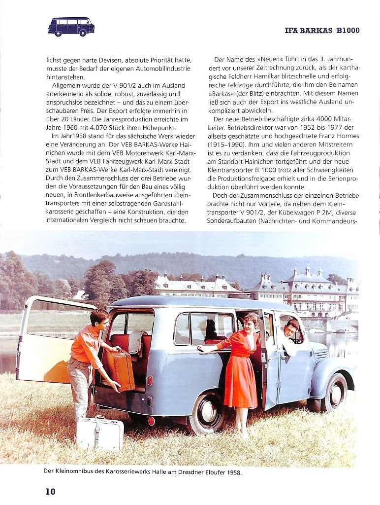 Barkas B 1000, Verzenden, Nieuw, Torsten langbein, Bus