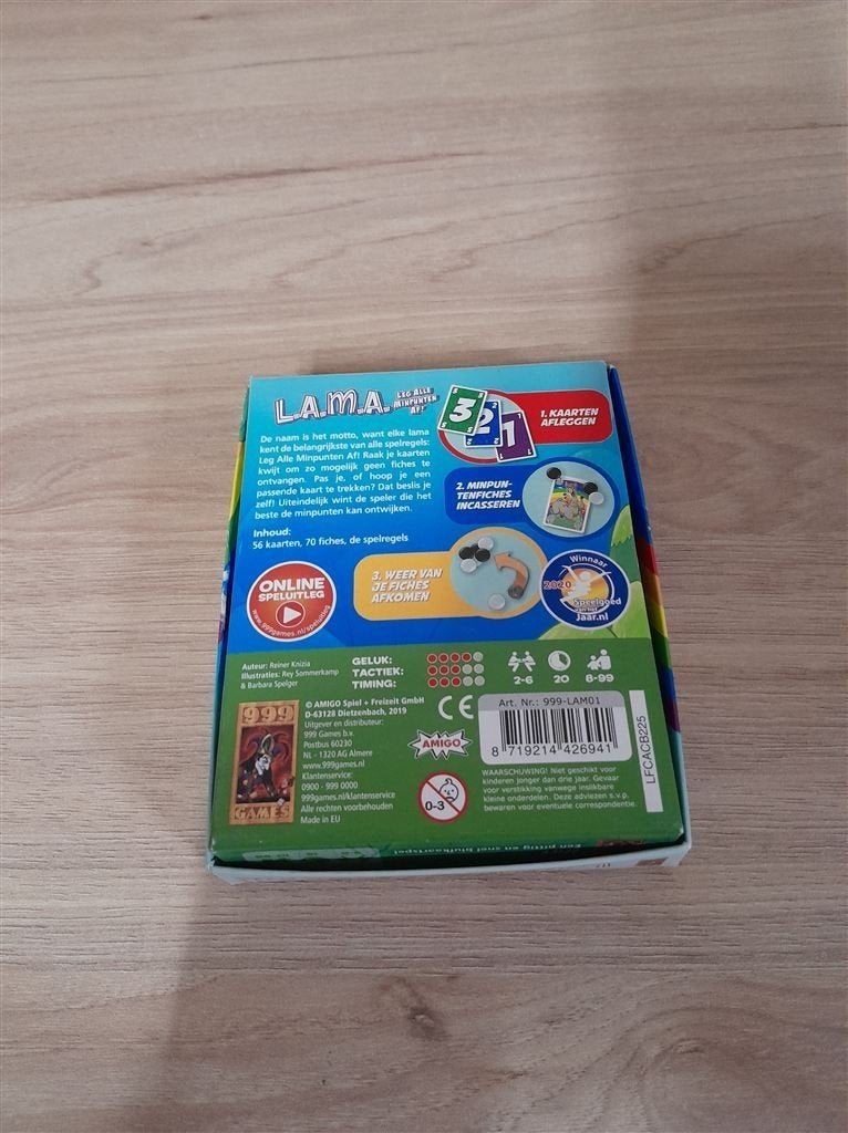 Lama 999 games - s3387, Verzenden, Zo goed als nieuw