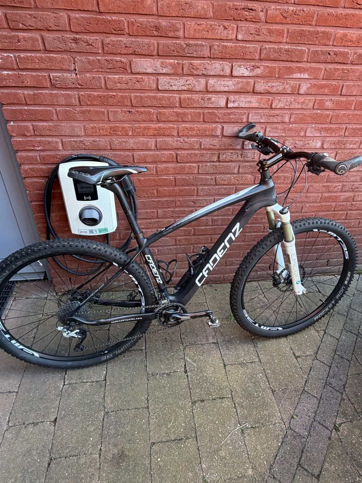 Cadenz Mountainbike - Carbon frame,  XT en Deore , Schijfrem, Gebruikt, Hardtail, Heren, Schijfrem