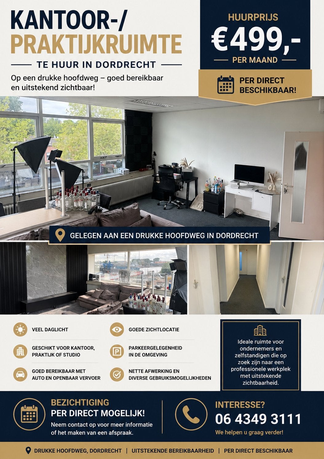 Ruimte te huur voor ondernemen, Boeken, Informatica en Computer, Ophalen of Verzenden, Zo goed als nieuw, Overige onderwerpen