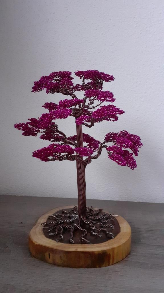Moederdag Actie: Unieke Bonsai Boom van Draad - Nu €25!, Ophalen of Verzenden