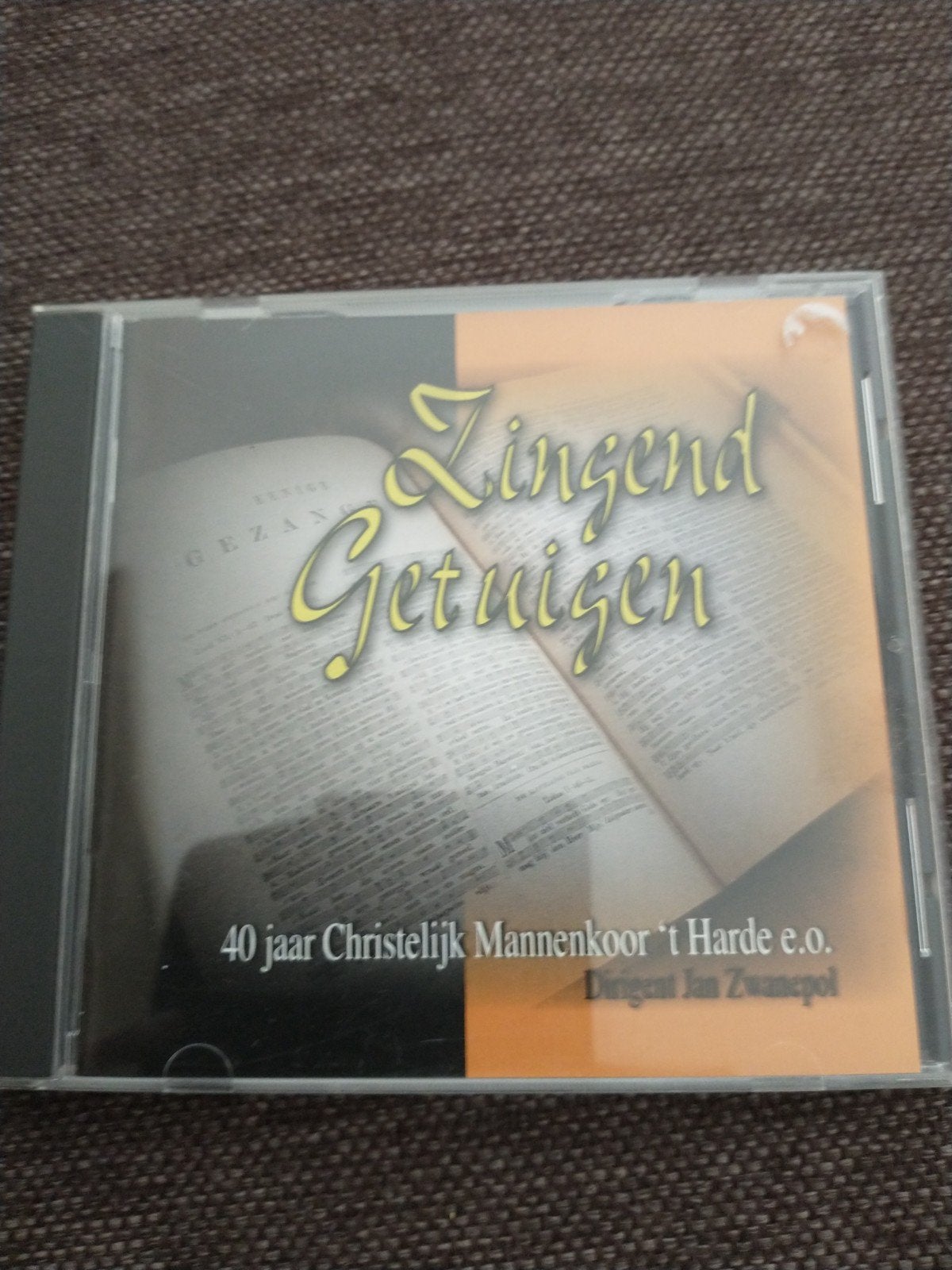 Christelijke cd: zingend getuigen, Ophalen of Verzenden, Zo goed als nieuw, Koren of Klassiek