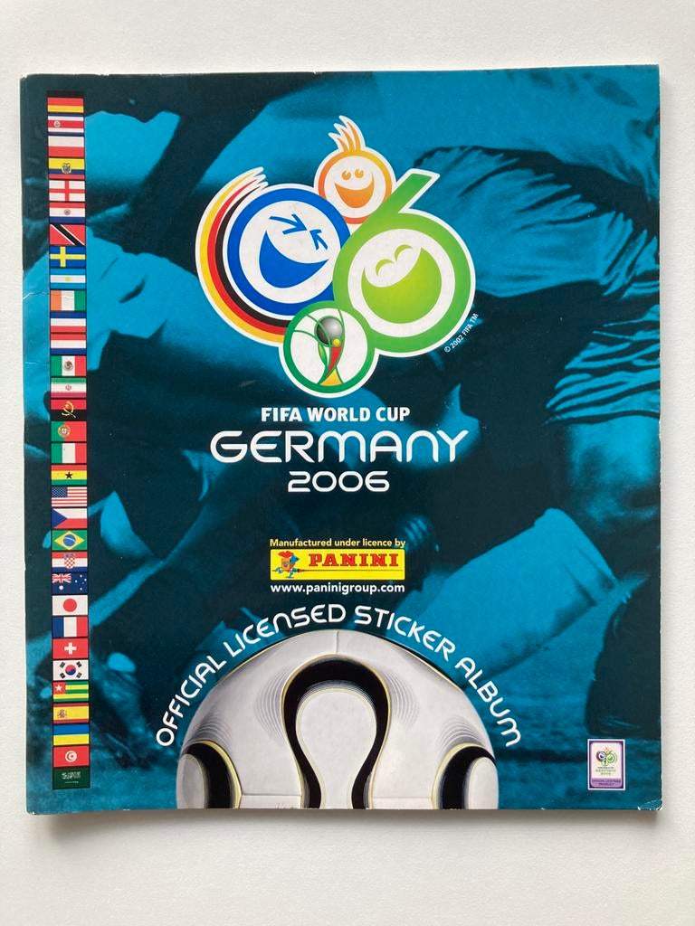 Panini WK 2006 - Leeg Album, Ophalen of Verzenden, Zo goed als nieuw