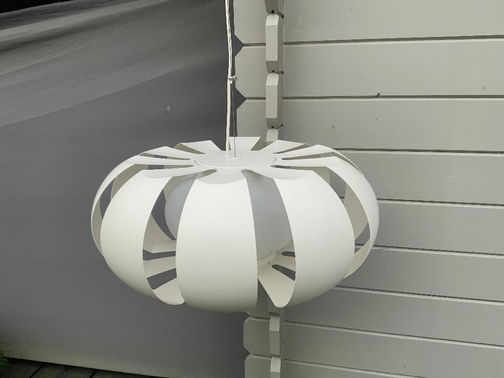 Ikea hanglamp Stockholm wit, Ophalen, Gebruikt, Metaal, Minder dan 50 cm