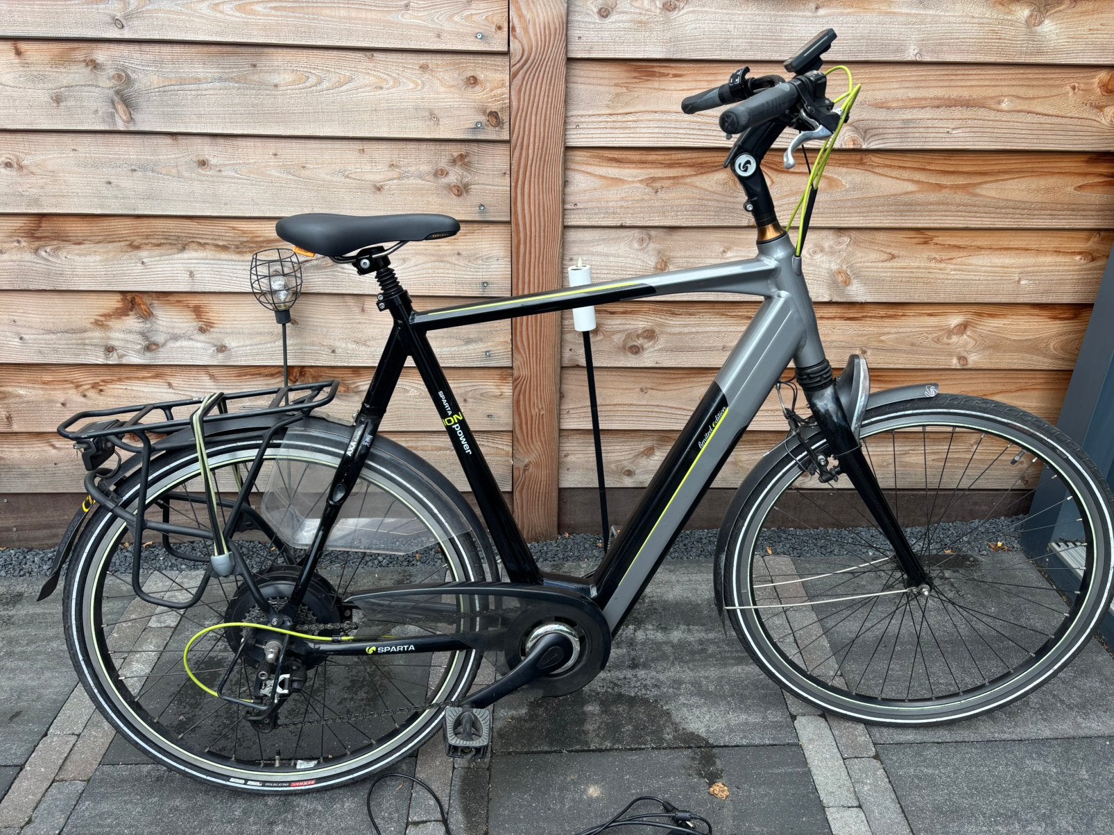 Elektrische heren fiets Sparta ion power, Ophalen, Sparta, Gebruikt, 59 cm of meer