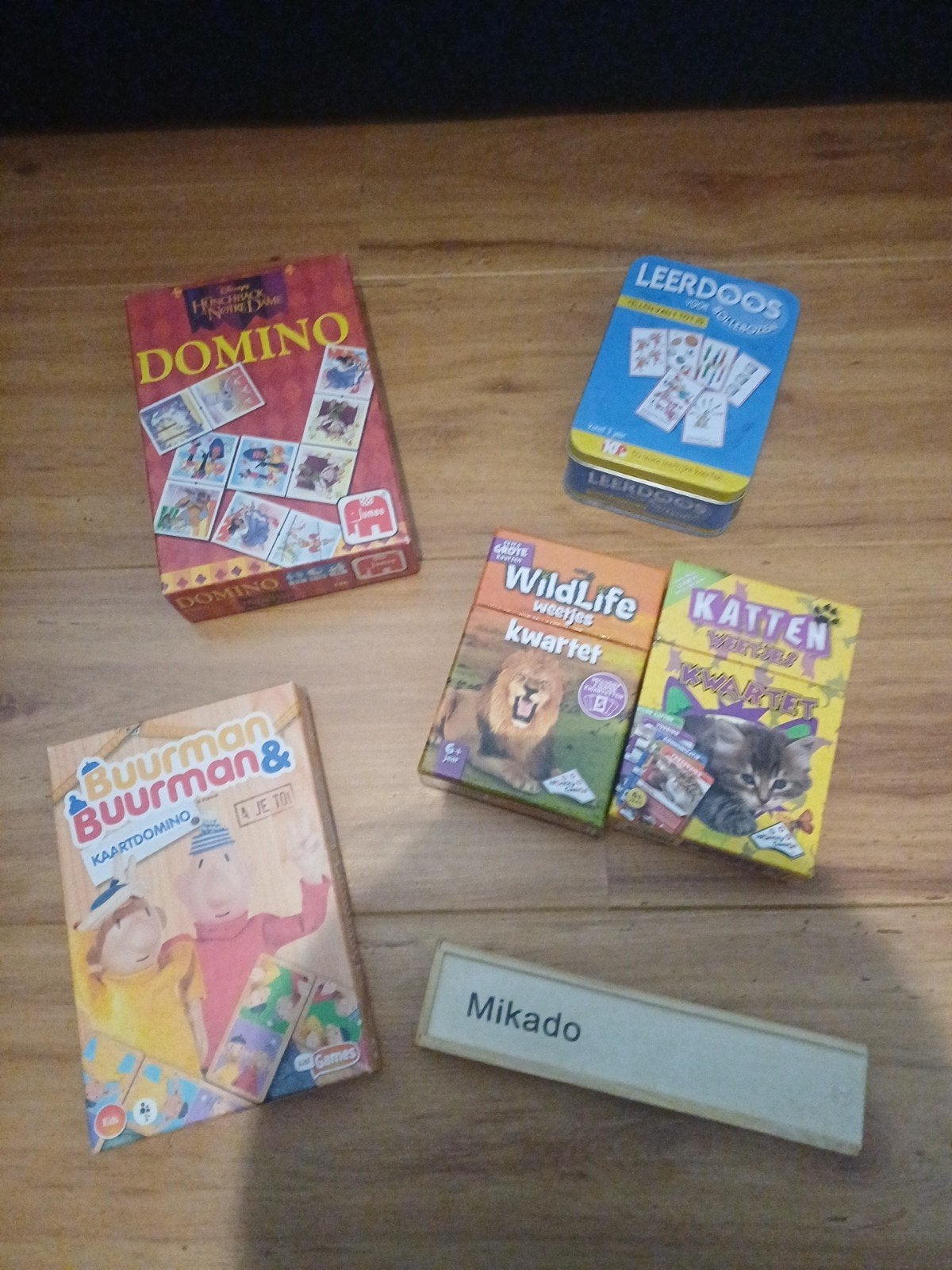 Diverse kaart- en gezelschapsspellen (5 stuks), Een of twee spelers, Ophalen of Verzenden, Gebruikt, Just Games, Jumbo, Leerdos, Identity Games