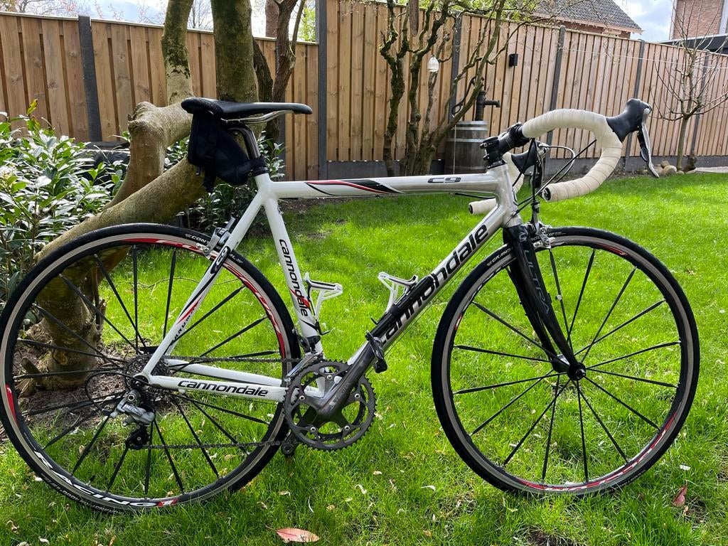 Cannondale C9 racefiets met Ultegra afmontage, Fietsen en Brommers, Fietsen | Racefietsen, 28 inch, Gebruikt, Heren, Aluminium