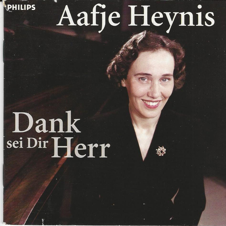 Aafje Heynis ‎– Dank Sei Dir Herr = 2,99, Cd's en Dvd's, Cd's | Klassiek, Zo goed als nieuw, Kamermuziek, Classicisme, Ophalen of Verzenden