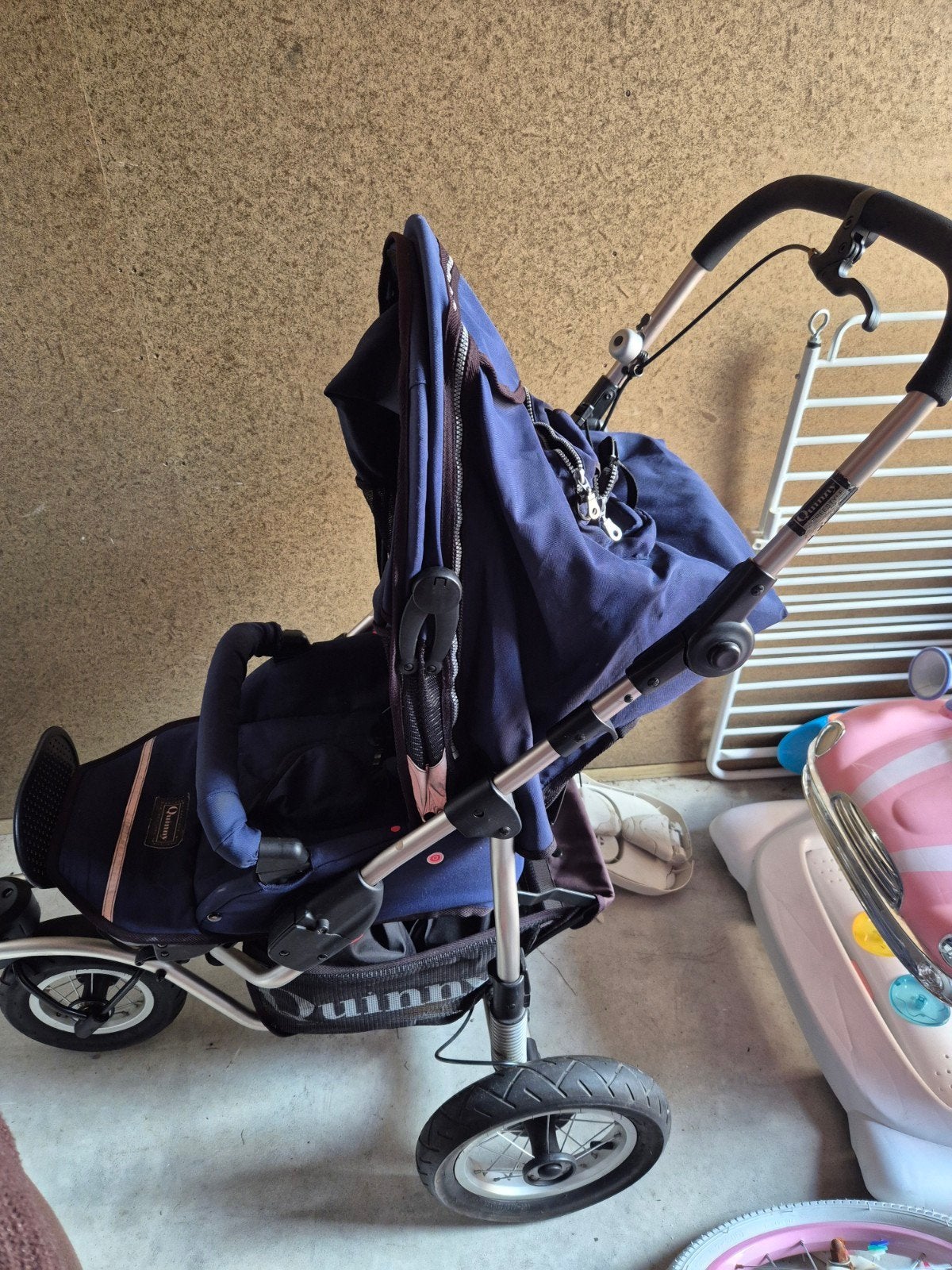 Quinny XL Freestyle Comfort kinderwagen, Ophalen, Zo goed als nieuw, Quinny, Verstelbare rugleuning
