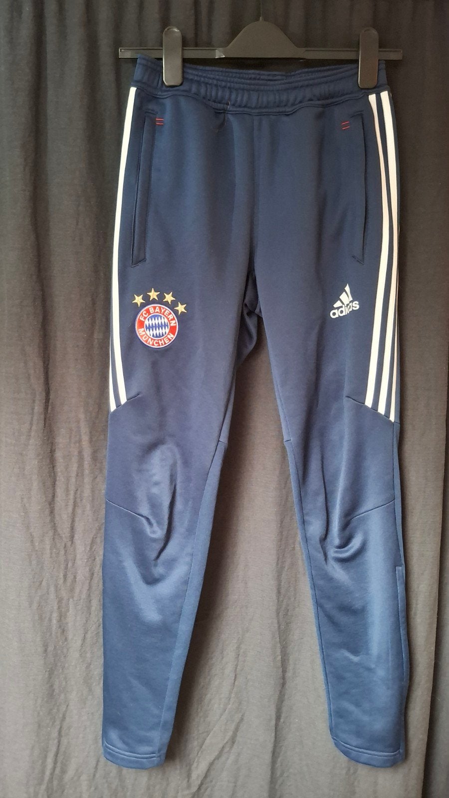 Adidas FC Bayern München Trainingsbroek - Maat XS, Ophalen of Verzenden, Maat 34 (XS) of kleiner, Blauw, Adidas