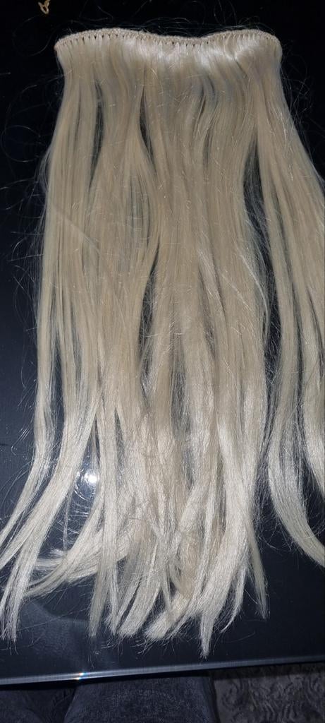 Blonde haarverlenging - Weave, Ophalen of Verzenden, Gebruikt, Pruik of Haarverlenging