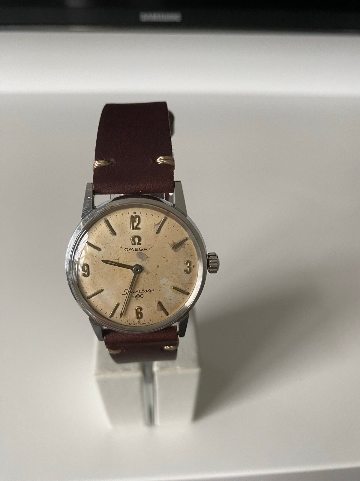 Vintage Omega Seamaster 600 Polshorloge, Ophalen of Verzenden, Gebruikt