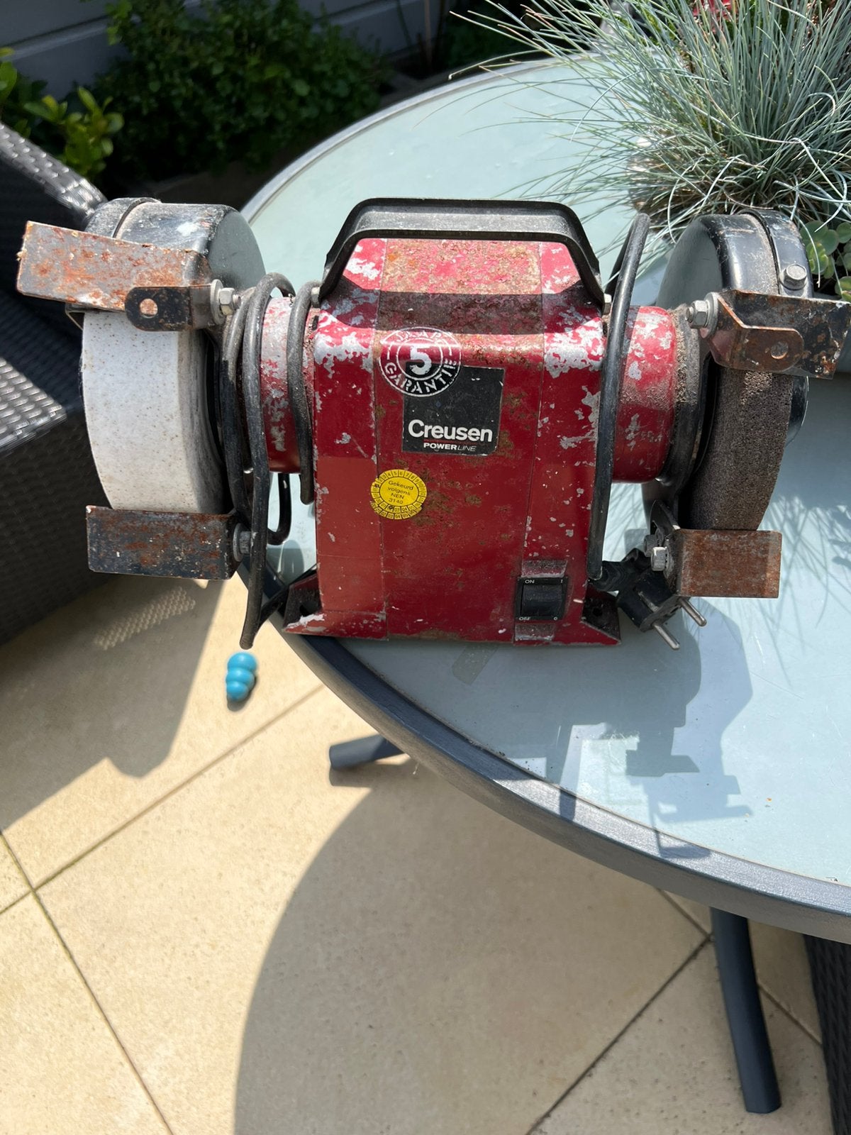 Slijpmachine creusen, Ophalen of Verzenden, Minder dan 700 watt, Werkbankslijpmachine