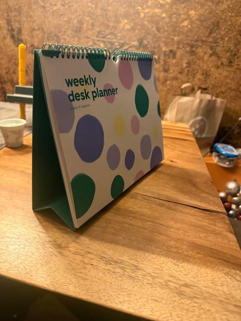 Week desk planner, staand bureau planner HEMA, Ophalen of Verzenden, Nieuw