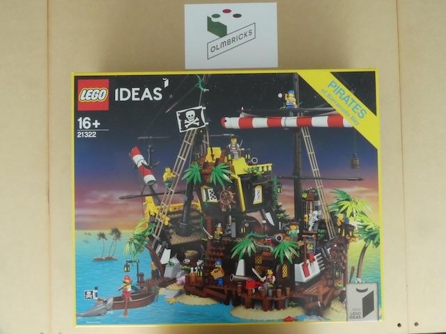 LEGO Ideas 21322 Pirates of Barracuda Bay, Ophalen of Verzenden, Nieuw, Complete set, Lego