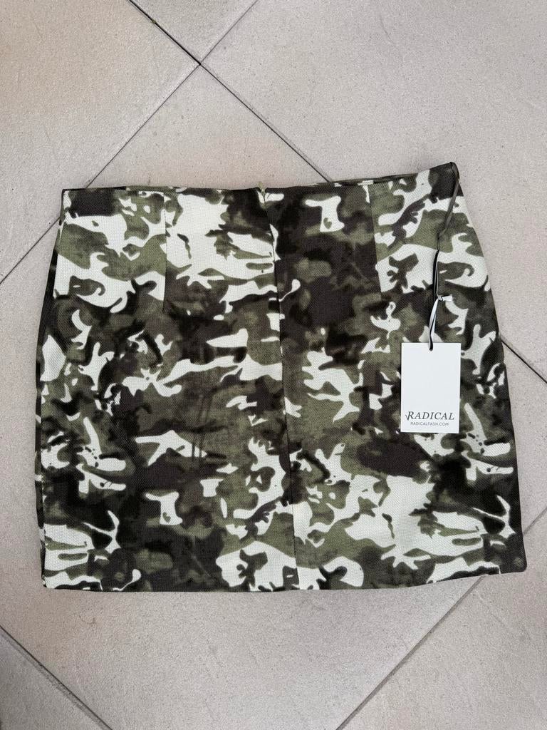 Radical Camouflage Rok - Maat L, Maat 42/44 (L), Nieuw, Ophalen of Verzenden, Boven de knie