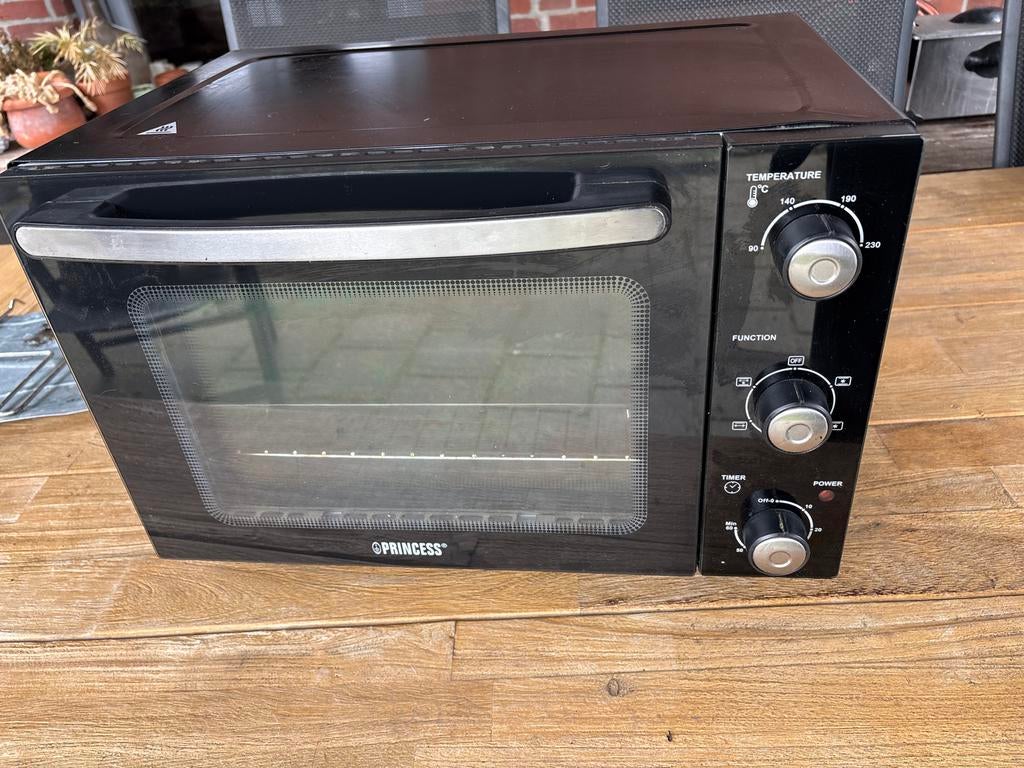Oven te koop - Princess, Witgoed en Apparatuur, Ovens, Gebruikt, Vrijstaand, Oven, Minder dan 45 cm, Hete lucht, Draaiplateau