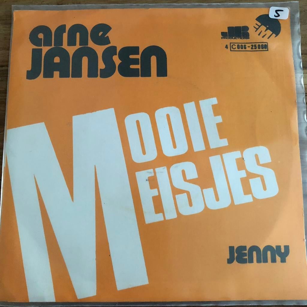 Arne Jansen - Mooie Meisjes Single, Gebruikt, 7 inch, Single, Ophalen of Verzenden