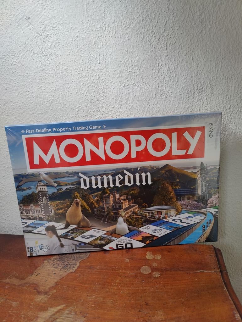 MONOPOLY Dunedin Special Edition - Nieuw-zeeland, Hobby en Vrije tijd, Gezelschapsspellen | Bordspellen, Nieuw, Ophalen of Verzenden