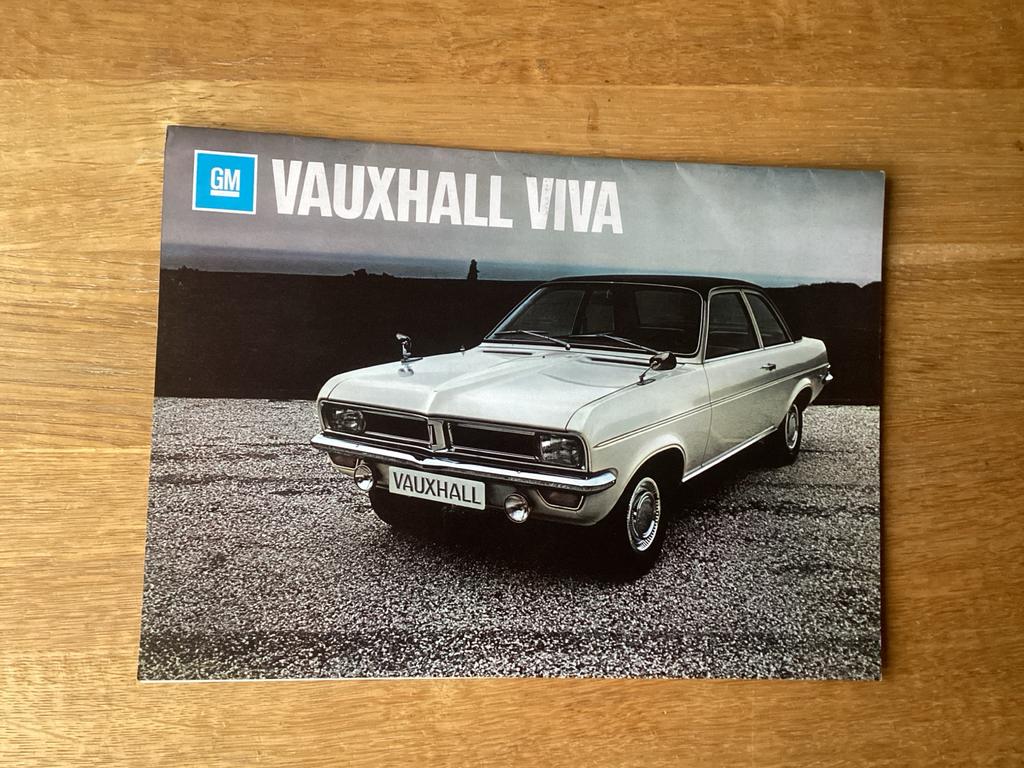 Vauxhall Viva Brochure - Origineel, Ophalen of Verzenden, Zo goed als nieuw
