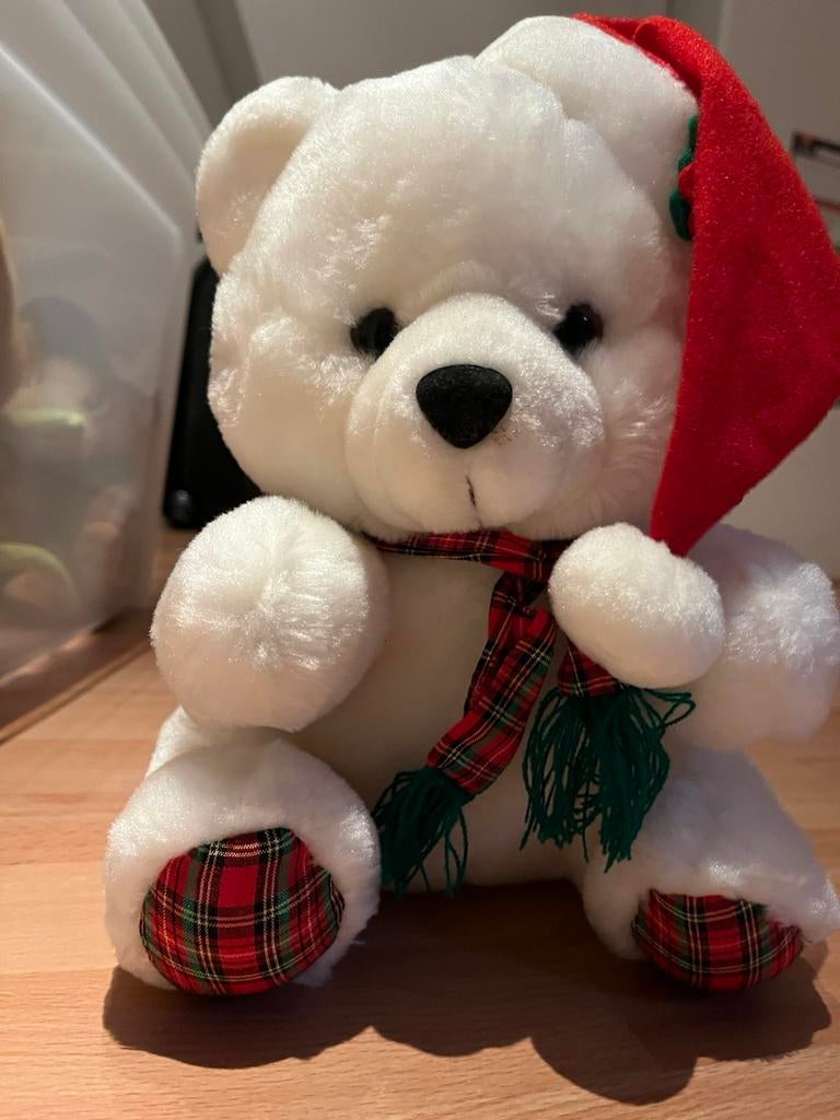 Knuffel kerst, Ophalen of Verzenden, Nieuw, Beer
