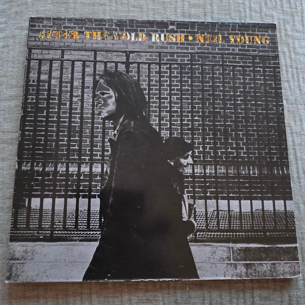 Lp: Neil Young - After the Goldrush (1977 re), Cd's en Dvd's, Vinyl | Rock, Ophalen of Verzenden, Gebruikt, 12 inch