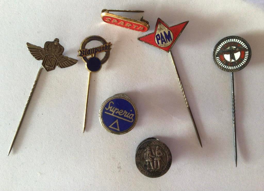 Vintage speldjes, Ophalen of Verzenden, Gebruikt, Overige onderwerpen