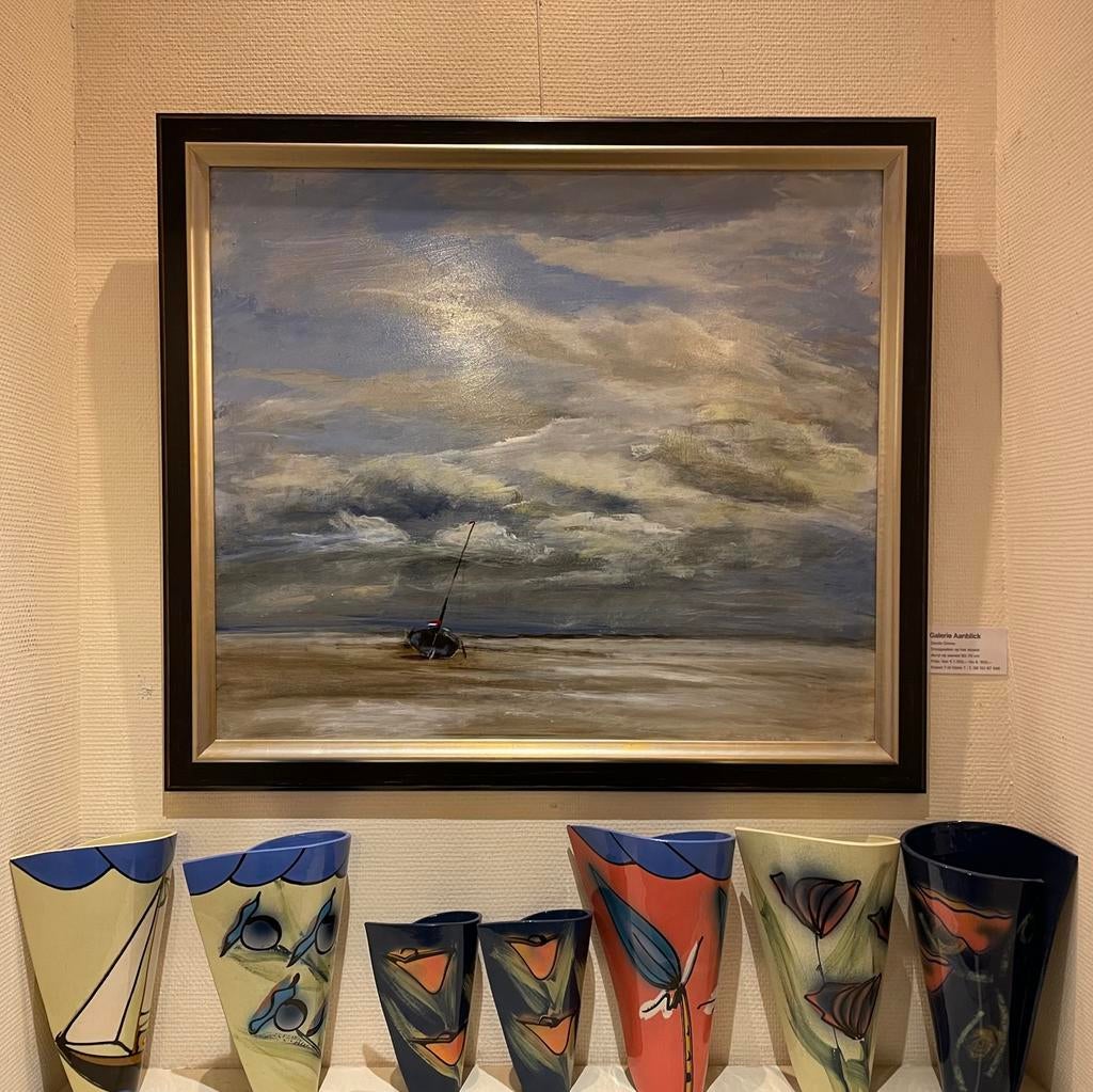 Gerda Onnes, veel schilderijen in stock, wad, stilleven etc., Antiek en Kunst, Kunst | Schilderijen | Klassiek, Ophalen of Verzenden