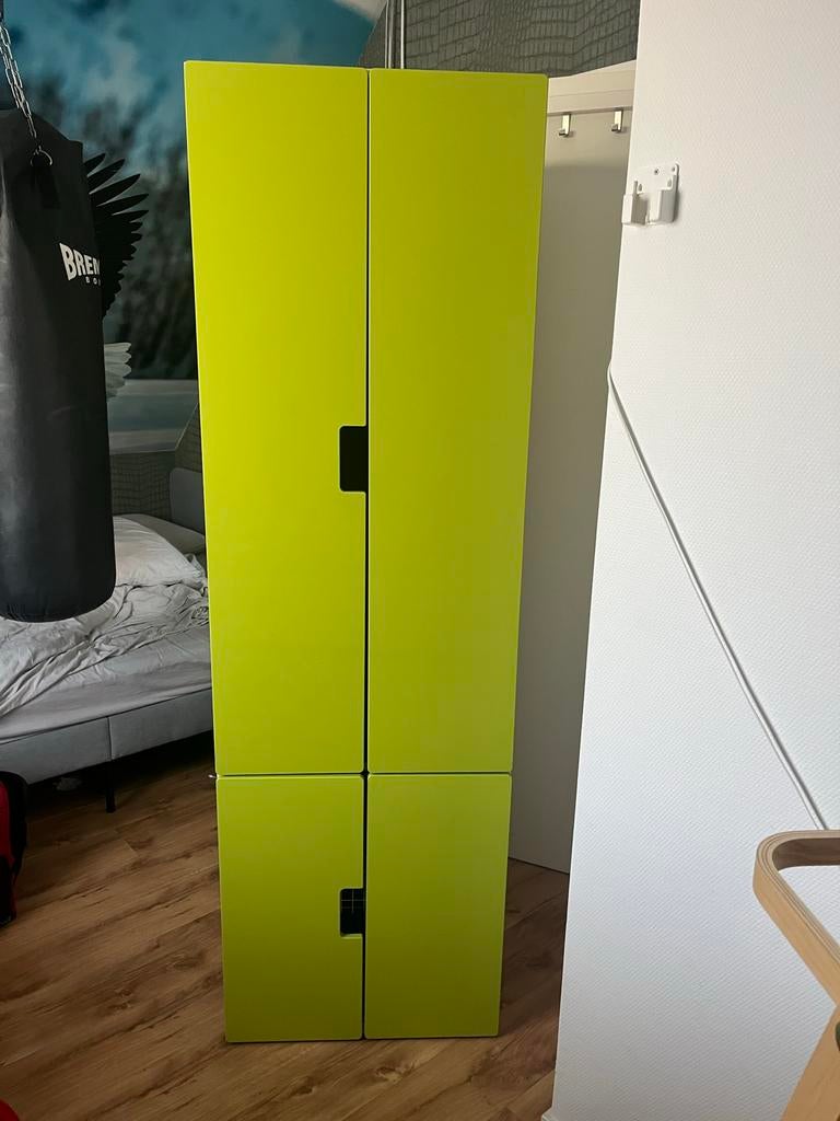 Stuva kinder kledingkast met planken en draadmanden, Gebruikt, 50 tot 70 cm, 105 cm of meer, Ophalen of Verzenden
