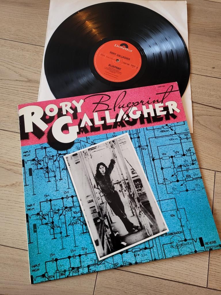 Rory Gallagher - Blueprint LP (1972) Polydor 2383 189, Ophalen of Verzenden, Gebruikt, 12 inch, Rock-'n-Roll