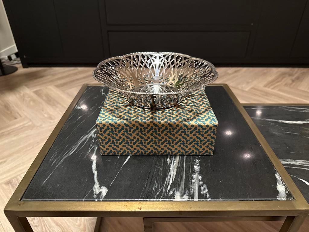 Vintage Alessi (ALFRA) Fruitschaal - 18/10 RVS, Ophalen of Verzenden