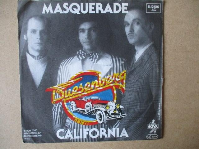 s3314 masquerade - duesenberg, Ophalen, Gebruikt, Overige genres, 7 inch