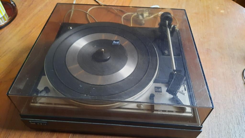 Dual 1214 platenspeler, Ophalen, Dual
