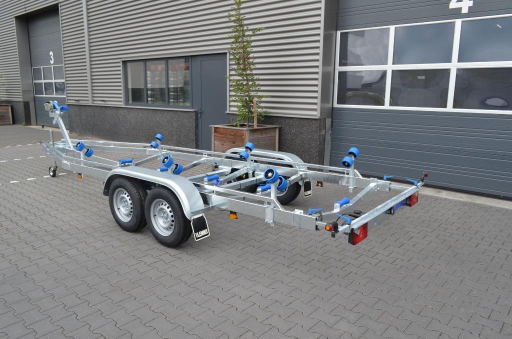 Goedkoopste Vlemmix boottrailer - compleet rollen & lier, Watersport en Boten, Boottrailers, Ophalen of Verzenden, Nieuw, Overige typen